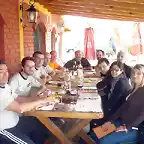 El almuerzo del sabado.