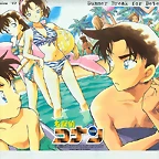 Detective Conan - Heiji y Conan con Kazuha y Ran