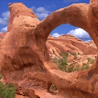 Double O Arch, Arches National Park, Utah