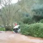 Subiendo despues de pasar el torrente