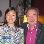 Pablo Ornaque y su mujer Maria Cho