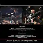 Guardiola y sus 14 titulos