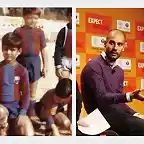 Guardiola y su infancia