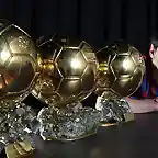 Messi tres balones de oro