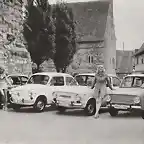 Heilbronn - Fotoshooting mit Fiat 500, 770, 850 N, 850 S, 1971 x