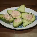 Aguacate relleno de cangrejo