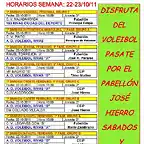 HORARIO 23-10-2011