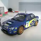 Subaru Impreza WRC Rally Montecarlo 2003 Solberg Mills 01