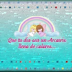 Felicidades.Arco iris