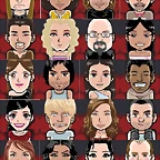 Caricaturas concursantes gh 12+1