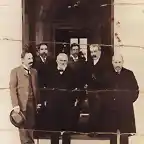 Ramon y Cajal con mdicos Hospital Rio Tinto-1907