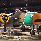 Cabeza de guila en B-25 Mitchell