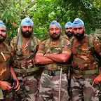 Soldados de las fuerzas especiales de la India