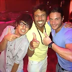 Hugo, Aless y Dani 16-8-2012
