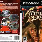 Caratula DVDSLIM del Juego Altered Beast PS2