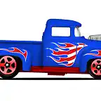 Star&Stripes 48. Custom '56 Ford Truck