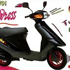 Suzuki Address 50 AH50 1992-1995