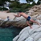 Ba?o en Platja d'Aro 25-5-2013