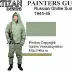 painters guide russian ghillie 1943