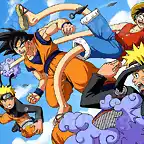 goku luffy naruto