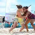 lucha en playa
