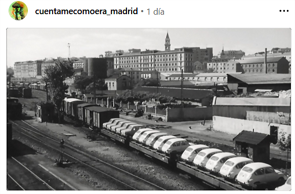 Madrid Estacion de Atocha c.1960