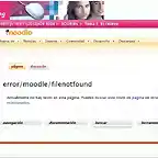 mensaje moodle