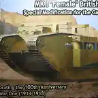 Master Box - Mk.I Female British Tank - 1-72