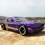 FORD MUSTANG '65 FASTBACK PURPURA