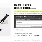 diy wooden cock