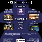 Cartel 20 aniversario