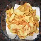 Papas y batatas rejilla  fritas