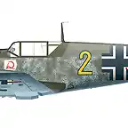 Bf109E - Helmut Wick 2