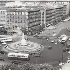 Madrid Glorieta de Atocha 1965