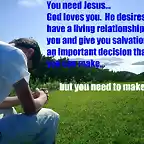 YOU NEED JESUS