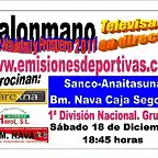 BALONMANO TELEVISADO