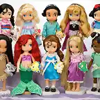 animator-collection-disney.blancanieves-cenicienta-aurora-ariel-jasmine-bella-pocahontas-mulan-tiana-rapunzel-doll-mu?ecas.princess-princesas