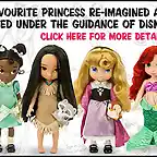 disney-animator-collector-blancanieves-cenicienta-aurora-ariel-jasmine-bella-pocahontas-mulan-tiana-rapunzel-dolls-mu?ecas-princesas-princess