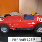 11 FERRARI 801 F1