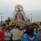 llegando a la ermita