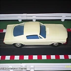 Ford Mustang Blanco interior azul chasis latn 2