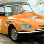 DS 21 Proto-SM 1972 Bjrn Waldegaard - Rally Ronde hivermale Neyret