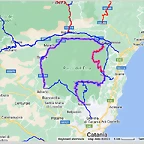 Mt Etna Route