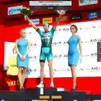 podium etapa