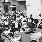 Reggio Calabria - Ponte della Libert?, Vespa Giro dei Tre Mari, 1954