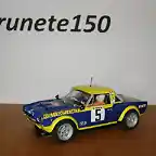 2 fiat 124 abarth spider scalextrc