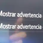 quitar advertencias