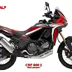 TA CRF 800L Dual purpose