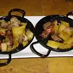 Torreznos con patatas