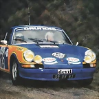 Porsche 911 - TdF'75 - M.Nourry